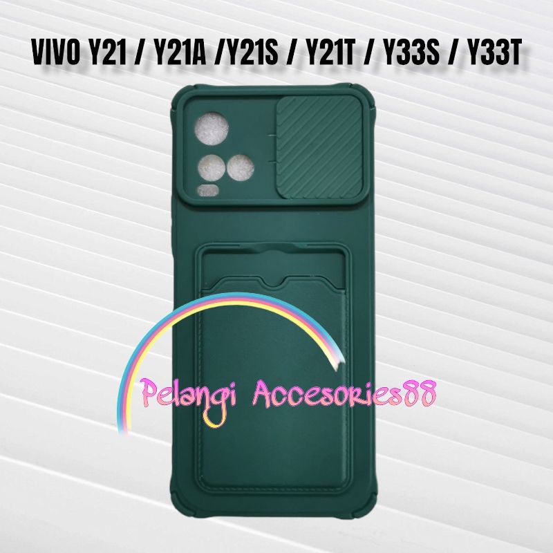 CASE VIVO Y21 / Y21S / Y33S / Y21T / Y21A / Y33T CASE SOFTCASE SLEDING WARNA WARNI