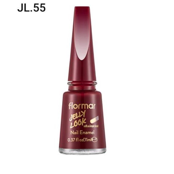 ◙ Flormar Jelly Look Nail Enamel (JL47-JL26-JL54-JL15-JL55-JL32-JL13-JL41-JL05) ➱