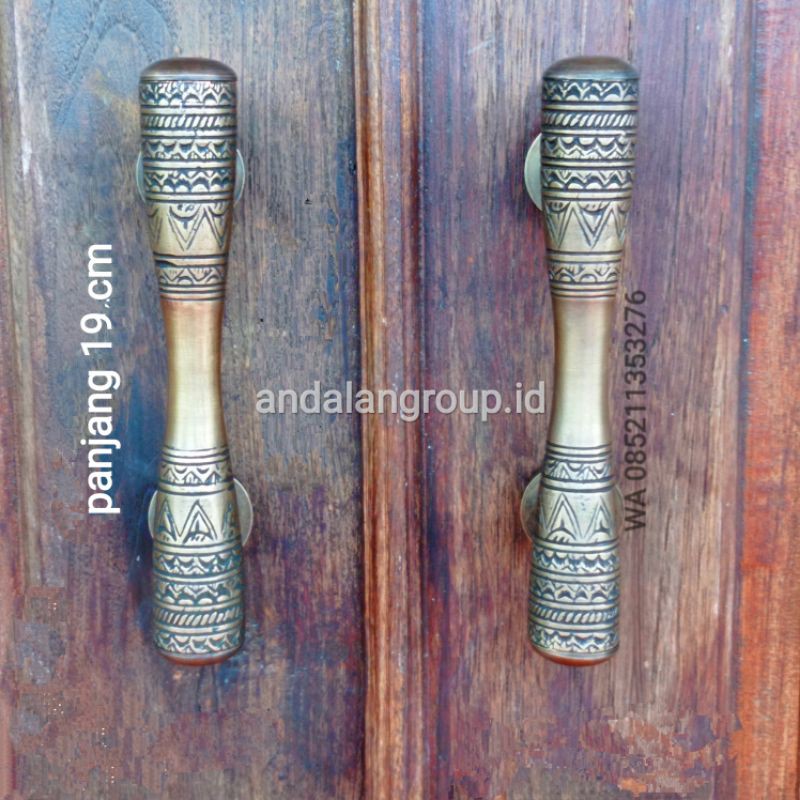 tarikan pintu rumah / handle pintu / kuningan / tarikan pintu lemari / klasik antik unik