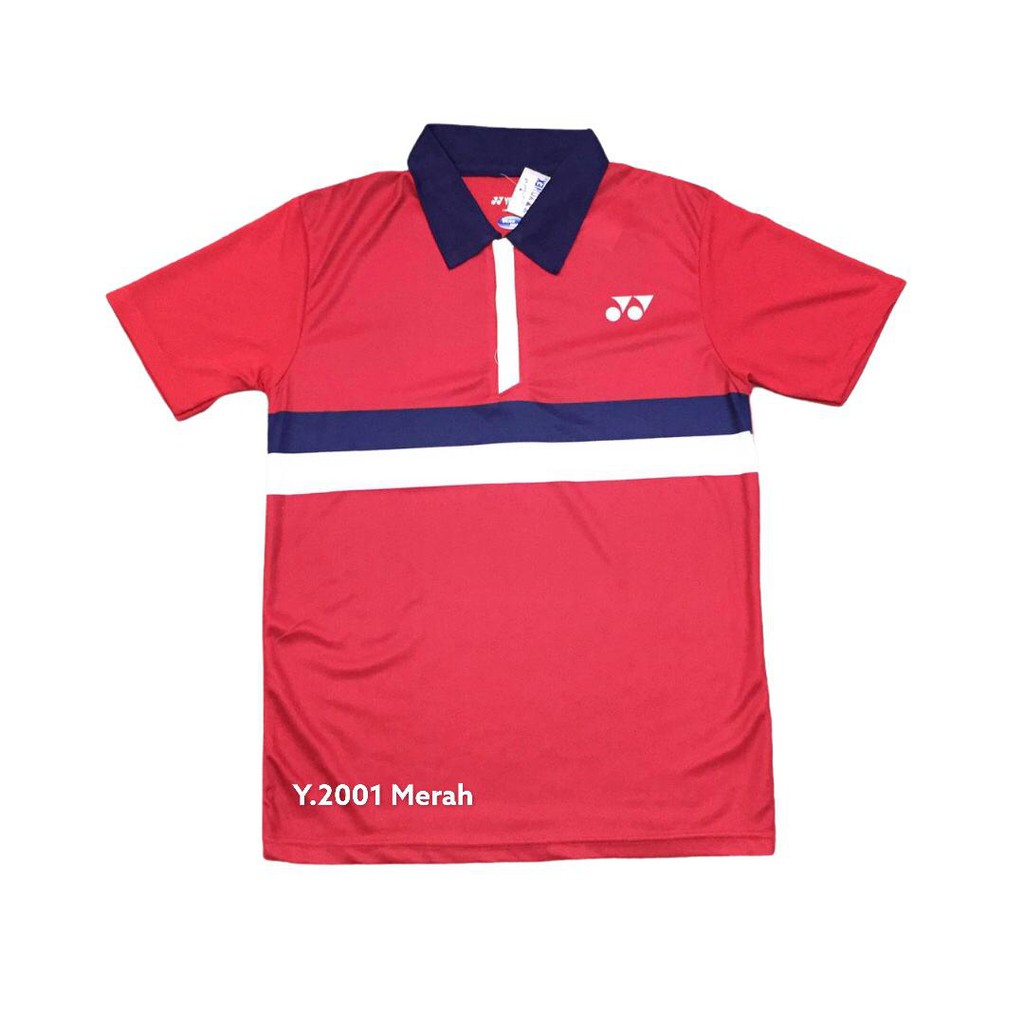 Baju BULUTANGKIS Badminton Yonex Y.2001 Merah