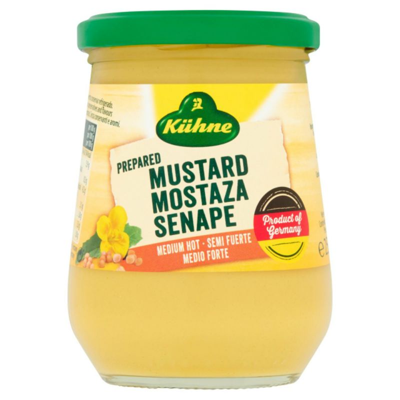 

KUHNE Medium Hot Mustard 255g