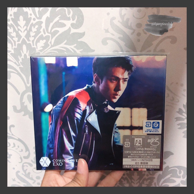 EXO JAPAN ALBUM COMING OVER SEHUN VERSION COVER