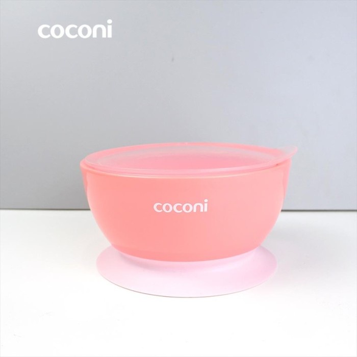 Coconi Suction Bowl | Mangkok Makan Bayi Anak Anti Tumpah 400ml MPASI