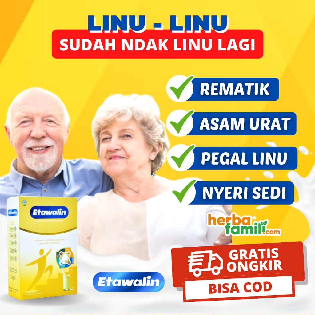 ETAWALIN 100% ORIGINAL | Susu Kambing Ori Official Store Asli Cara Ampuh Cepat Atasi Nyeri Sendi Secara Alami Aman Tanpa Efek Samping Etawalin Ori 1 Box