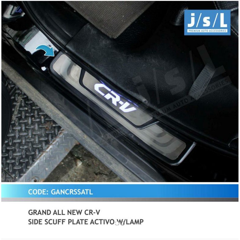 sillplate samping grand all new CRV activo w/ lamp jsl