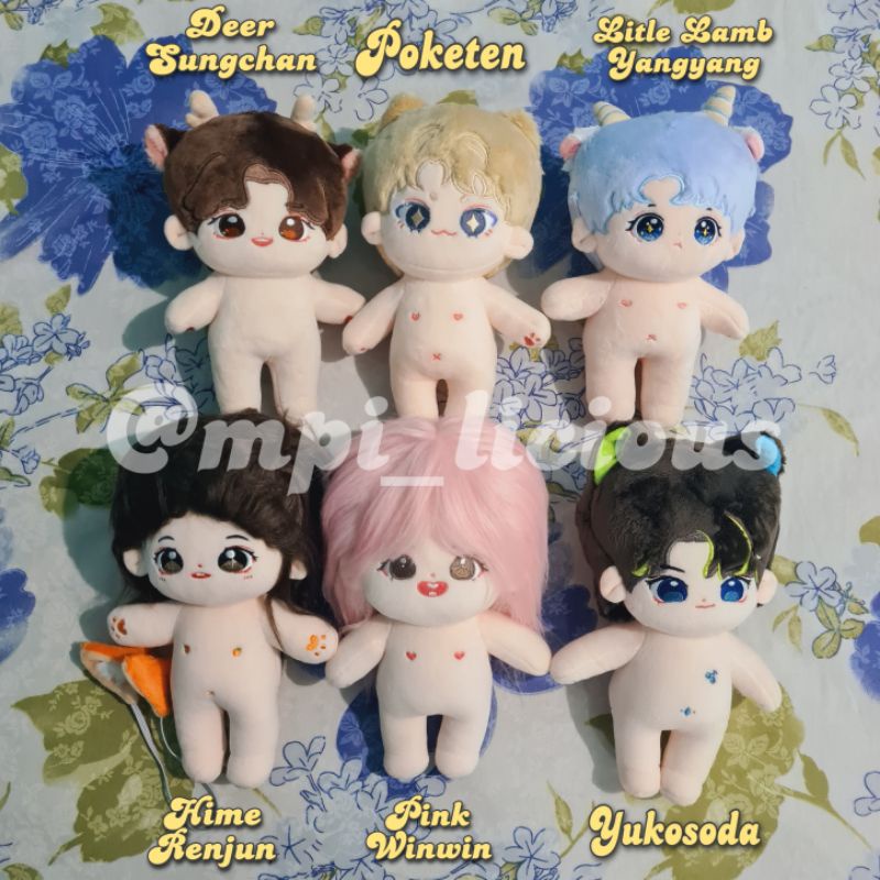 DOLL NCT SUNGCHAN, TEN, YANGYANG, RENJUN, WINWIN, YUTA