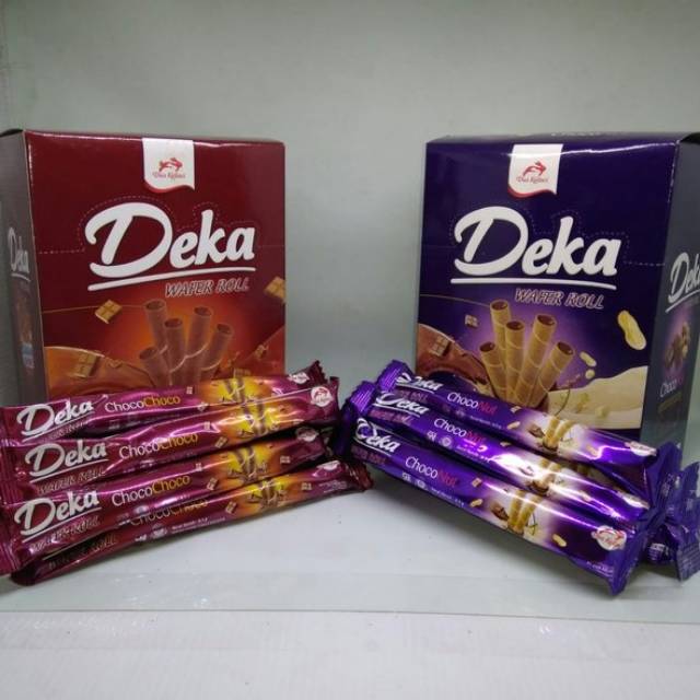 

DEKA WAFER ROLL 350 gram [24 pcs x @8,5 gram]