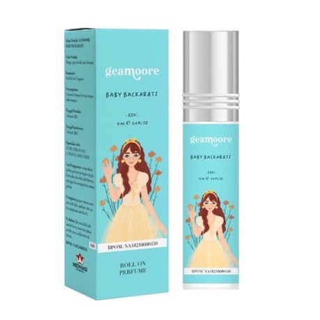 (BPOM) GEAMOORE ADDICTED SERIES Spray 15ml Parfume unisex | Geamoore Parfum Spray 11ml Premium Series-BABY BACCARATZ - 6ML