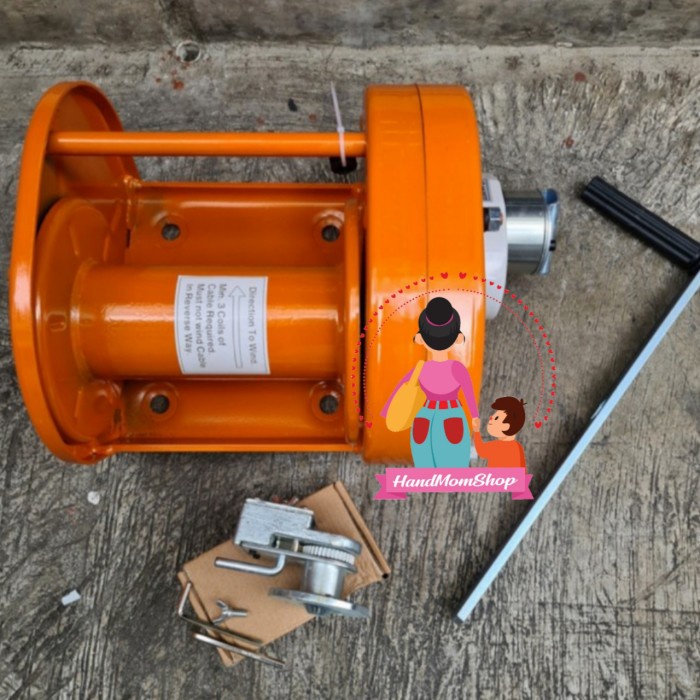 TST | Manual winch 2 ton (katrol manual) SAP 2000 kg