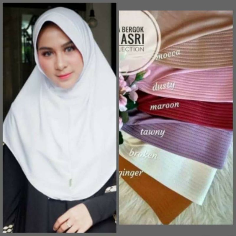 Jilbab Instan Oval  asri collection81