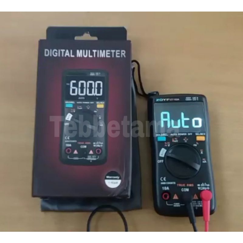 ZOYI ZT102A Upgrade Auto Multimeter Digital Avometer multimeter murah mesin bandel