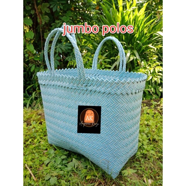 tas anyaman polos jumbo