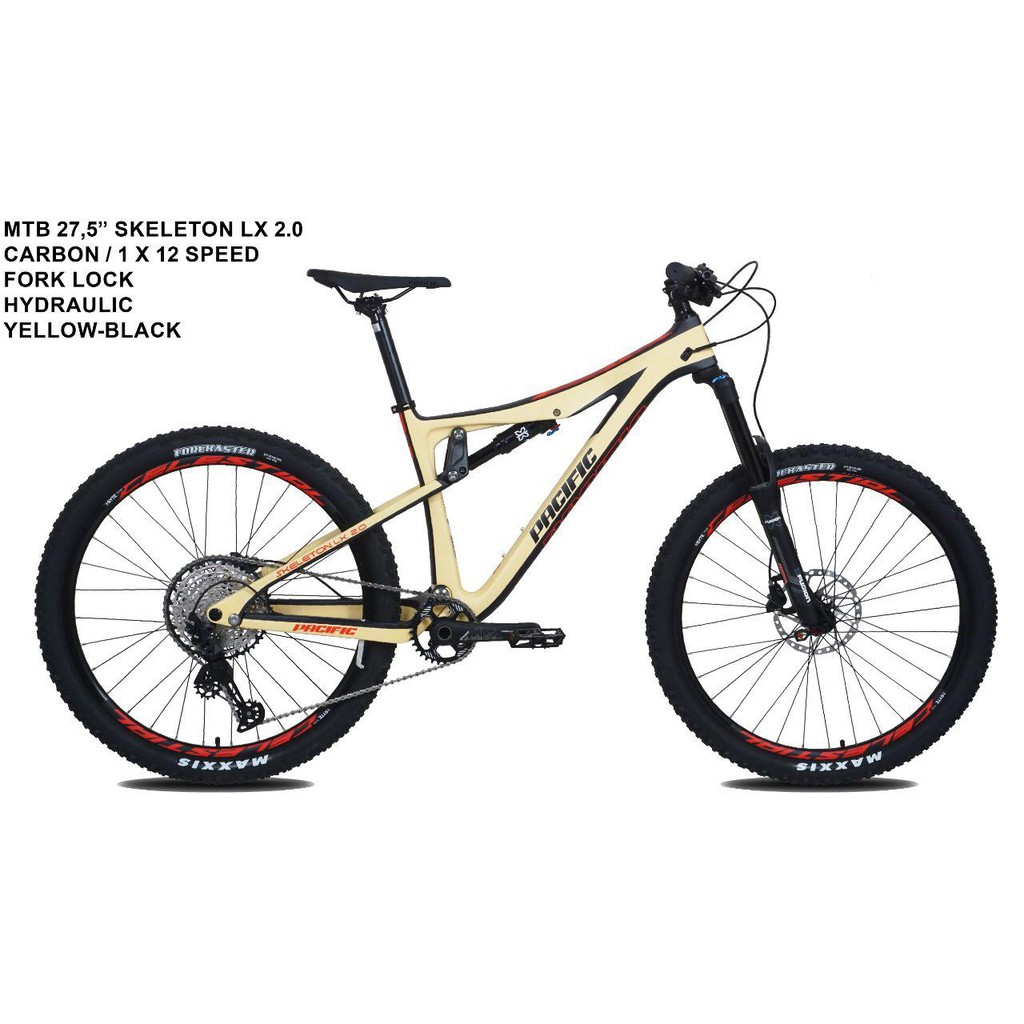 BICYCLE/SEPEDA MTB 27.5  SKELETON LX 2.0 PACIFIC / SEPEDA DEWASA