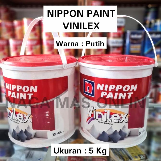 VINILEX NIPPON PAINT / VINILEX 5 KG / VINILEX 5000 / CAT TEMBOK PUTIH