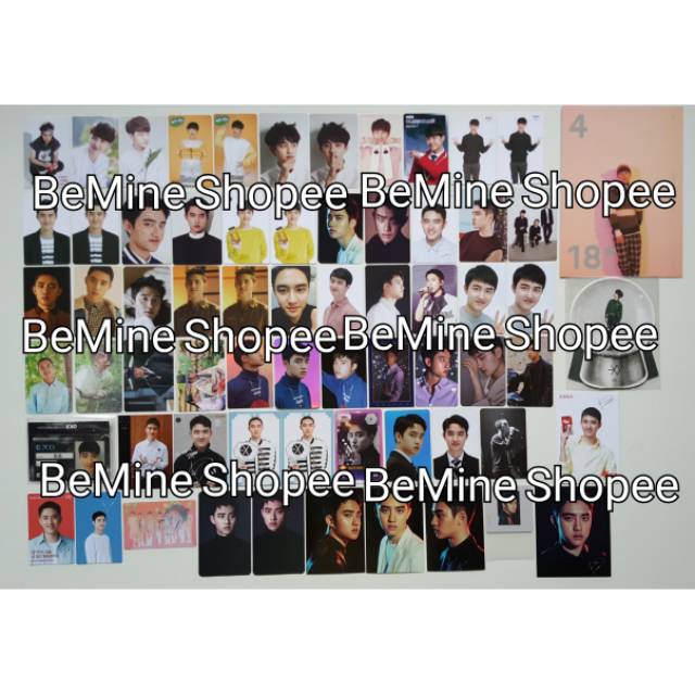 NEW UPDATE EXO OFFICIAL D.O KYUNGSOO DYO PHOTOCARD 5TH ANNIVERSARY NATREP SUM FOR LIFE NON ALBUM