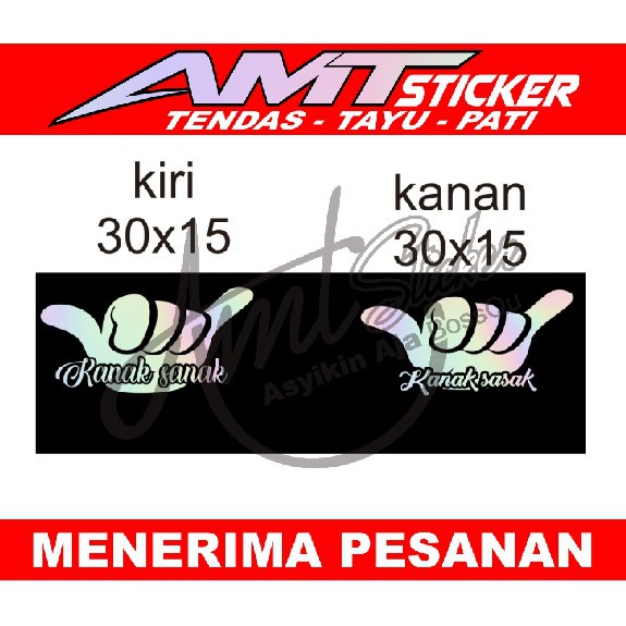 

[Terlaris] Stiker Cutting Hologram Truk Stiker Montor Stiker Variasi