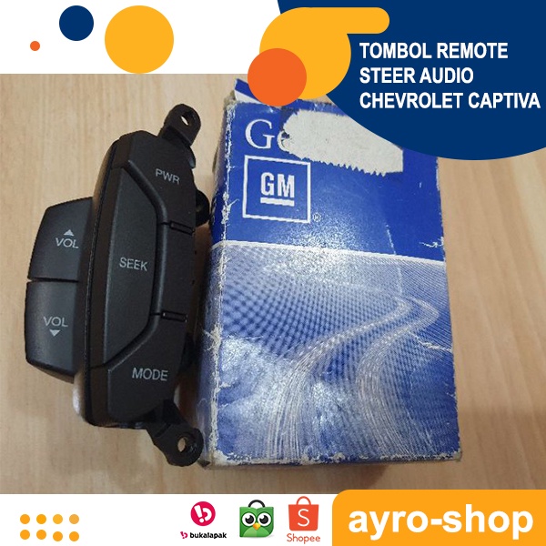 TOMBOL REMOTE STEER AUDIO CHEVROLET CAPTIVA