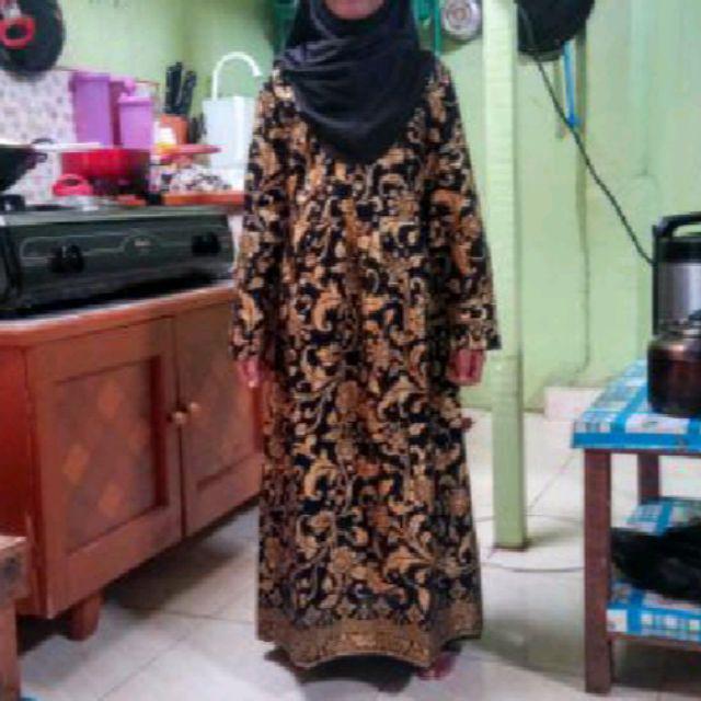 Gamis Batik Manggar, Padi,sekar,cantik,kubis,kipas,daun,kupu,nadine,gendis