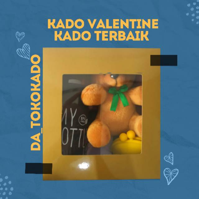 

Paket kado ulang tahun valentine