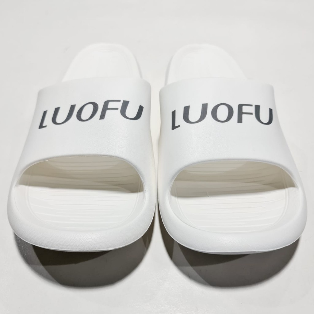 LUOFU ORIGINAL jelly sandal karet empuk murah slop pria sendal cowok selop import E6198A06SL