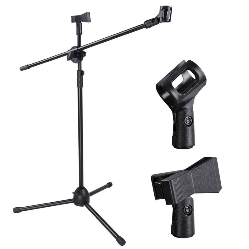 TaffStudio Stand Mic Berdiri / Stand Mikrofon Berdiri