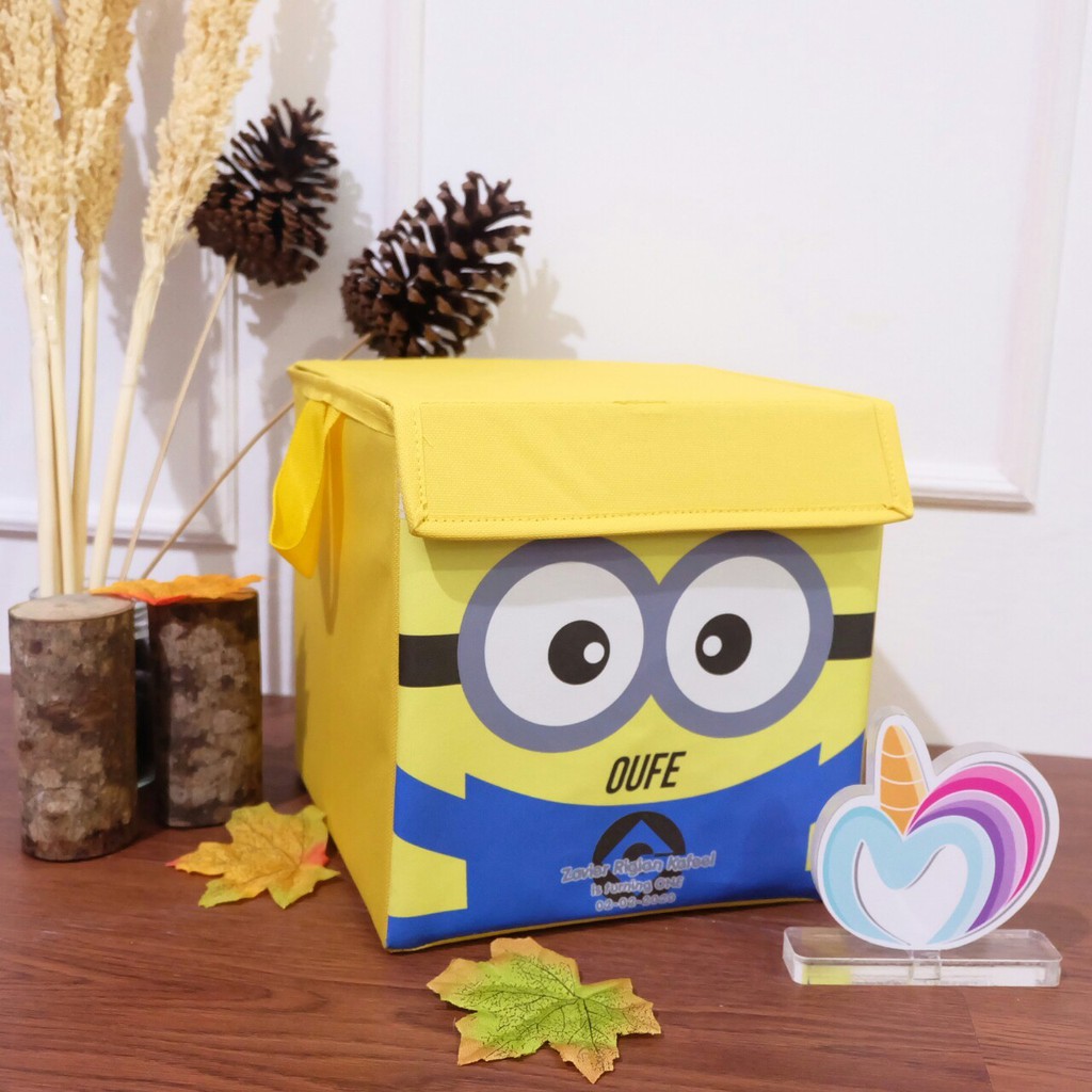 

TOY BOX DENGAN TUTUP / TAS ULTAH / SOUVENIR PROMOSI / POUCH SKINCARE / AQIQAH / TASYAKURAN / MANYUE