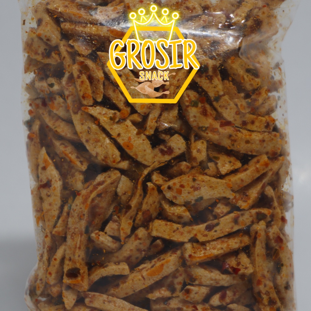 Stik Basreng Baso Goreng Seblak Kering 50gr+ Extra Daun Jeruk banyak pilihan rasa