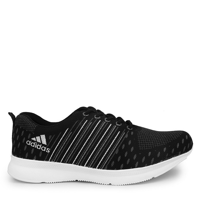 BAYAR DIRUMAH !! SEPATU ADIDAS RUNNING HITAM/ SNEAKERS OLAHRAGA PRIA / OUTDOOR JOGGING FITNESS SPORT