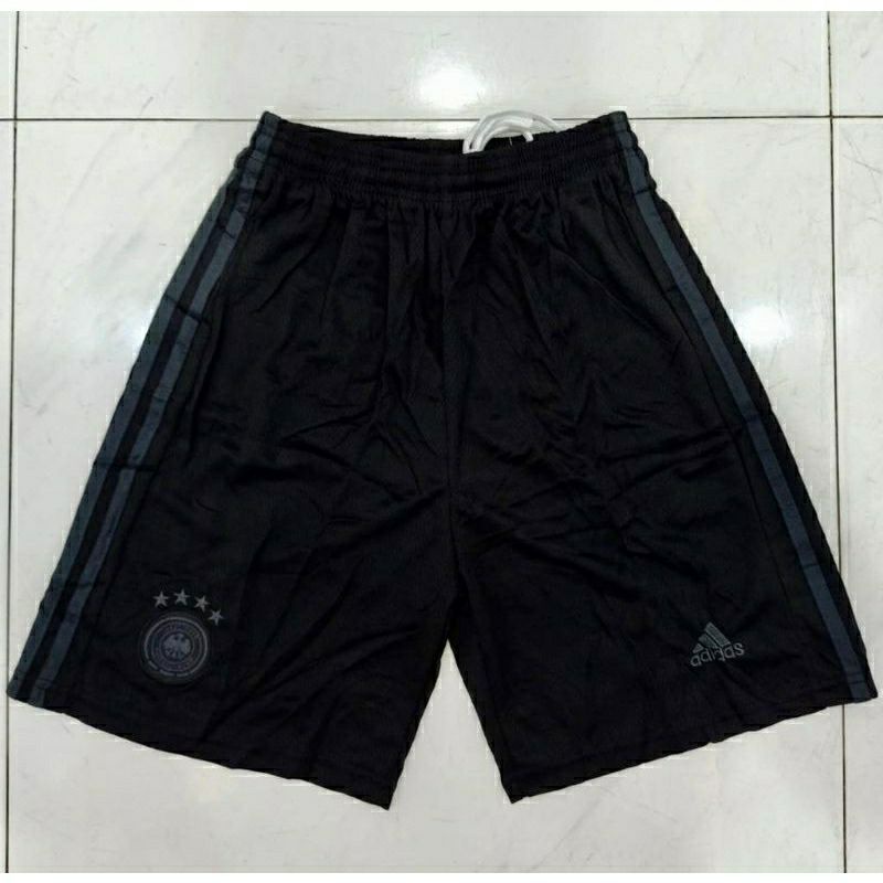 Celana Bola Jerman Away 2020 - 2021 Euro Germany Hitam Blackout Terbaru GRADE ORI