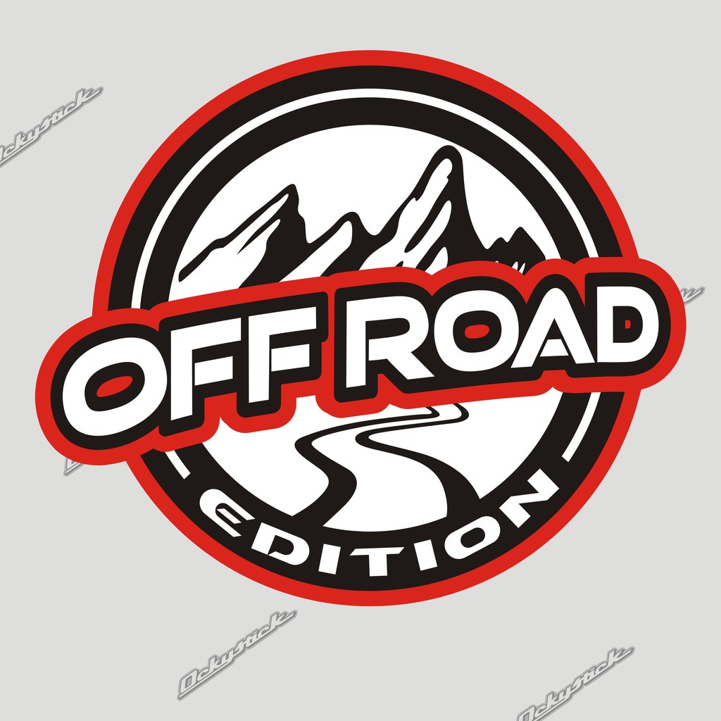 cutting sticker OFFROAD EDITION stiker mobil stiker offroad