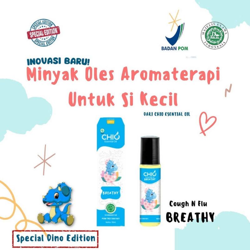 homimart I CESSA baby natural essential oil / obat batuk bayi / obat flu bayi / obat demam bayi / cough n flu / fever drop / lenire / Essential Oil Penurun demam anak