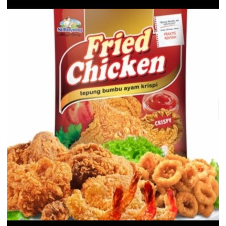 

Tepung Fried Chicken Si Buyung 500gr