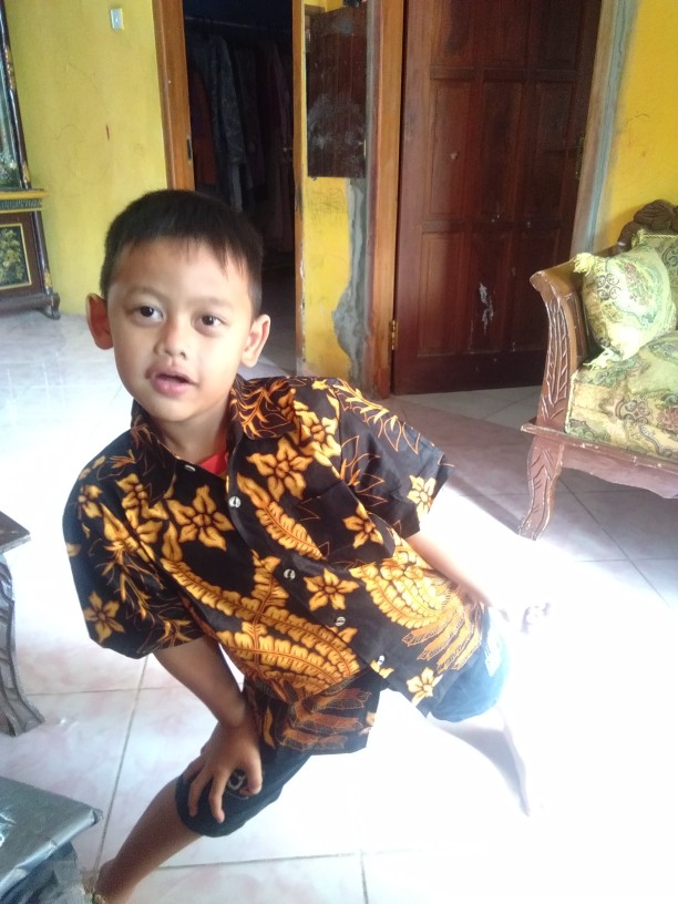 Batik Anak Cowok Umur 2~11 Tahun