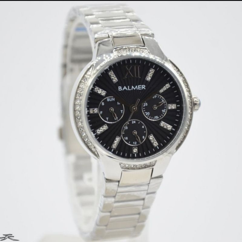 JAM TANGAN WANITA BALMER 7945 SILVER BLACK ROSEGOLD GARANSI RESMI