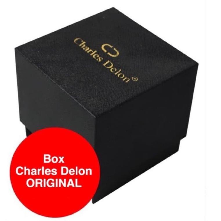 BOX CHARLES DELON ORIGINAL / KOTAK JAM CHARLES DELON (KODE 5538)