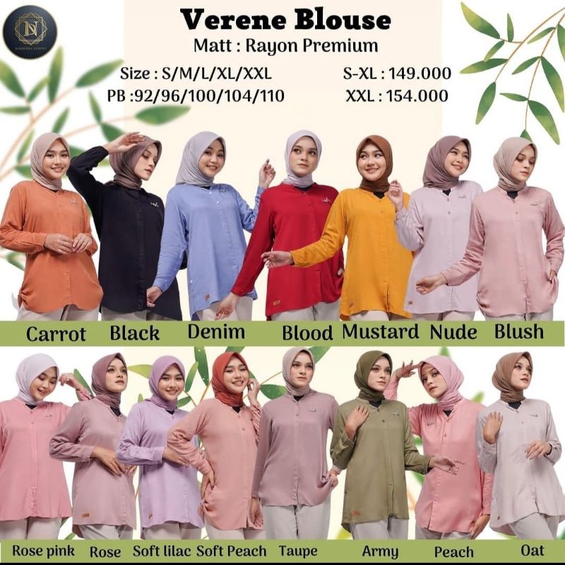 VERENE BLOUSE by Nadheera Luxury