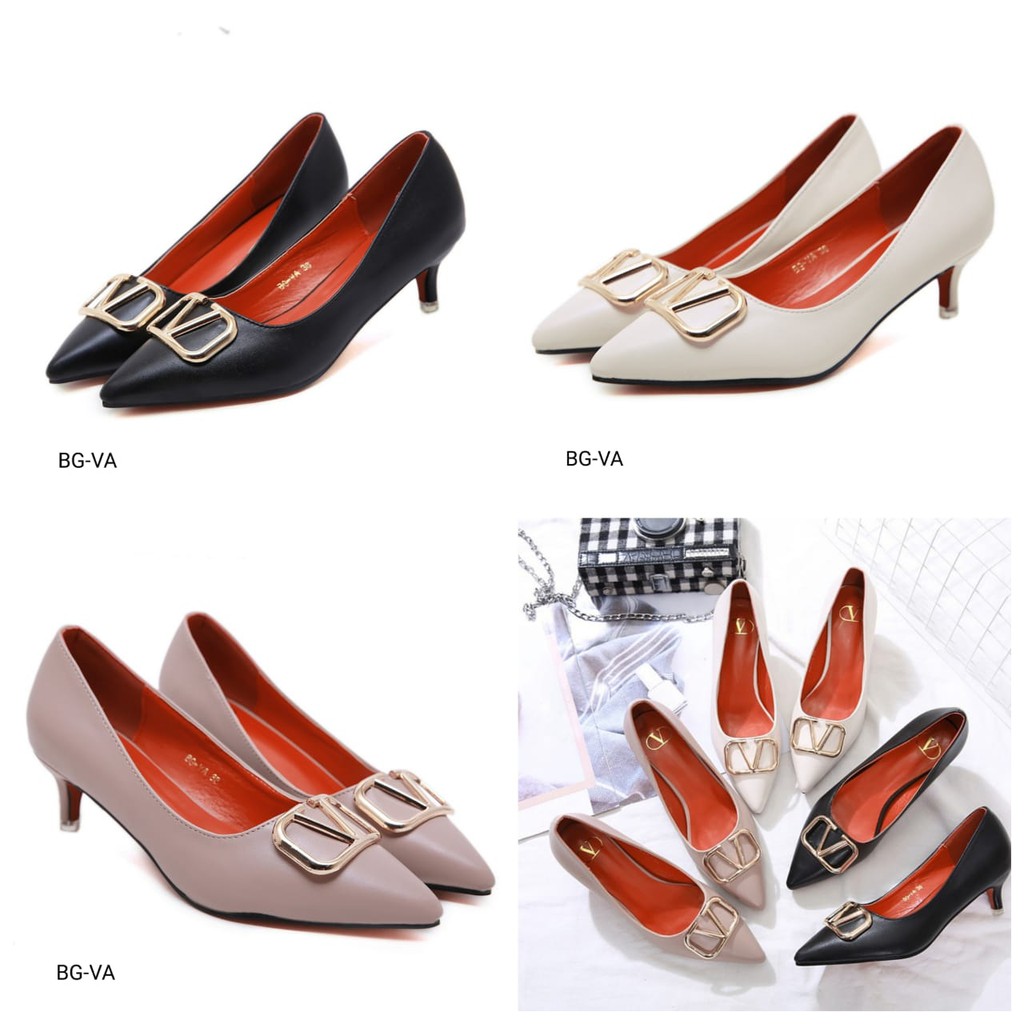 Valentino Garavani VLOGO Pumps Shoes 507186 / BG-VA