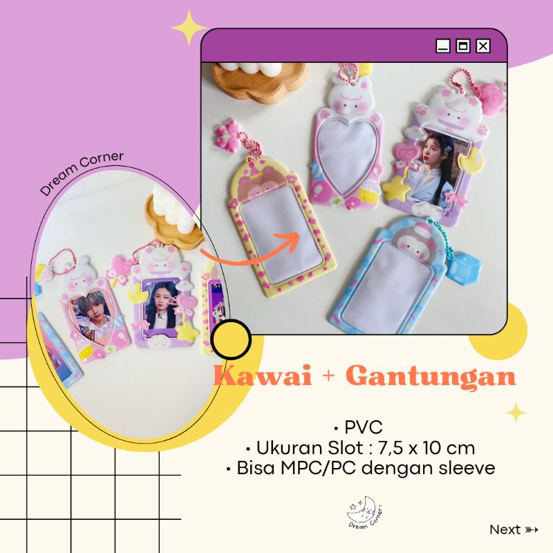 Card Holder || Photocard Holder || Holder Card Kiyowo*ೃ