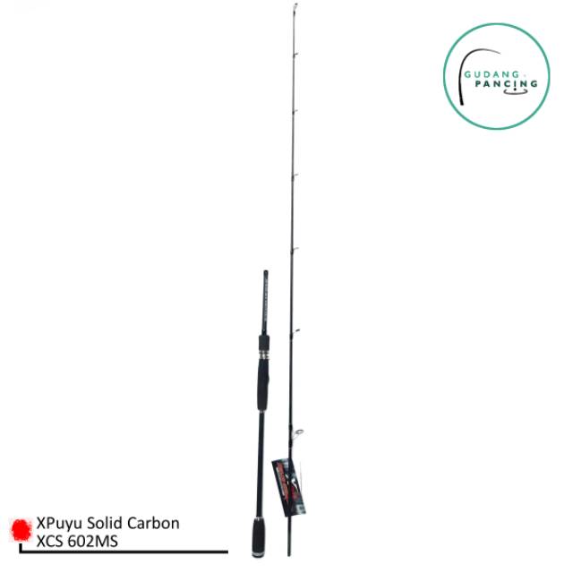 Rod / Joran Pancing Xpuyu Solid Carbon XSC 602MS 562MLS