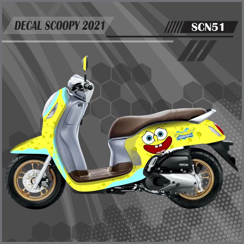 decal sticker full body scoopy 2021 spongebob