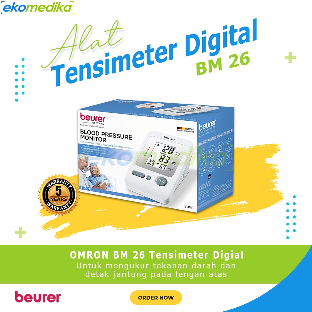 Tensi Beurer BM26 Tensimeter Digital Alat Ukur Tensi Tekanan Darah BM 26