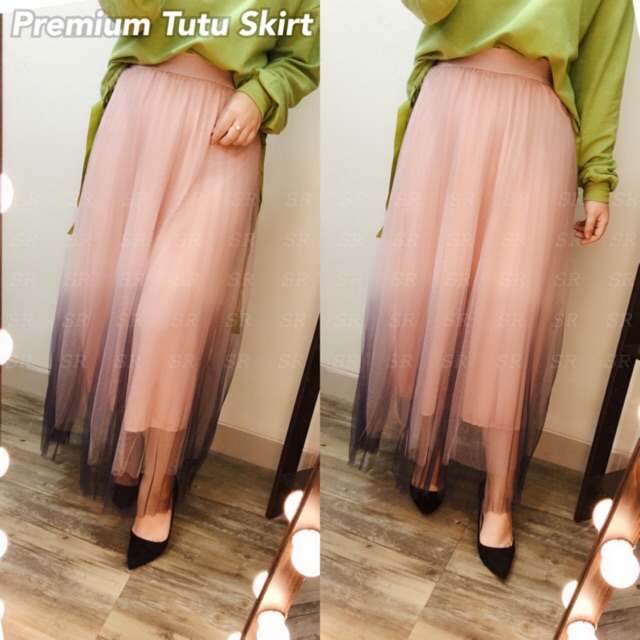 READY STOCK — TUTU SKIRT GRADASI IMPORT TULLE FASHION WANITA