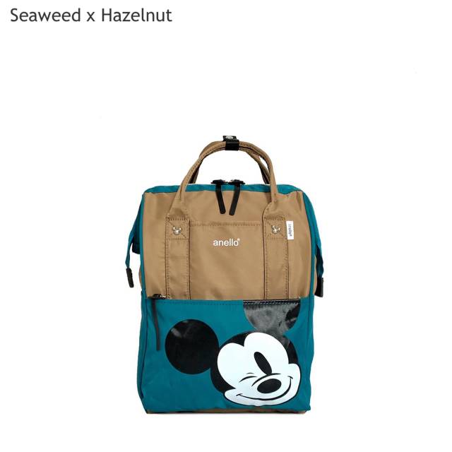 Backpack anello 2 tone x disney Large/tas ransel mickey