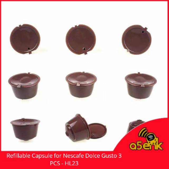 

Refillable Capsule for Nescafe Dolce Gusto 3 PCS - HL23