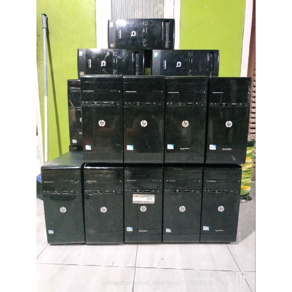 Cpu/komputer/pc Murah Irit Listrik (pake adaptor) builtup Hp Pentium G640T soket 1155