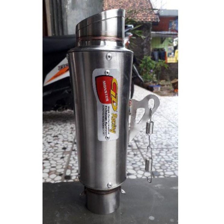 slincer knalpot racing cld monster tabung 20 cm inlet 50 mm bukan ori original