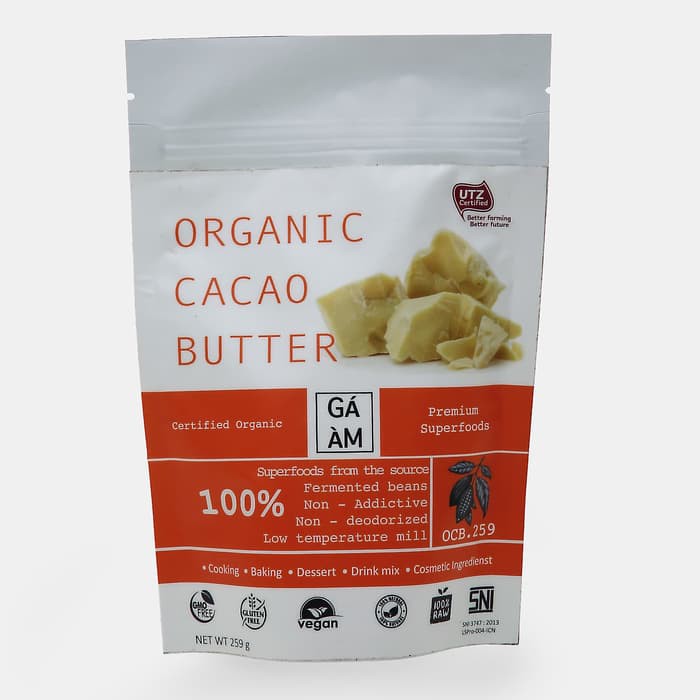 

Premium CACAO BUTTER ( COCOA BUTTER) chocolate butter/ 250 gram PROMO