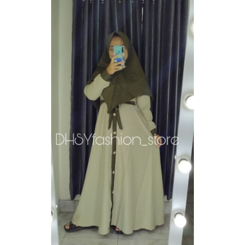 RANIA SET HIJAB / SET SYAR'I / GAMIS MUSLIM / TORYBRUCH / TERMURAH