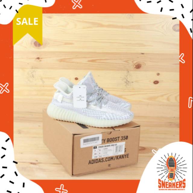 [PREMIUM] YEZZY BOOST V2 350 SEPATU SNEAKERS PRIA KETS GRADE ORIGINAL SANTAI KASUAL COWOK MURAH