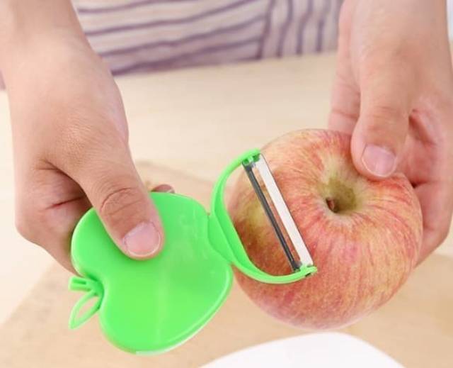 Apple peeler pisau pengupas buah model apel lipat
